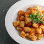 vegan no egg potato gnocchi