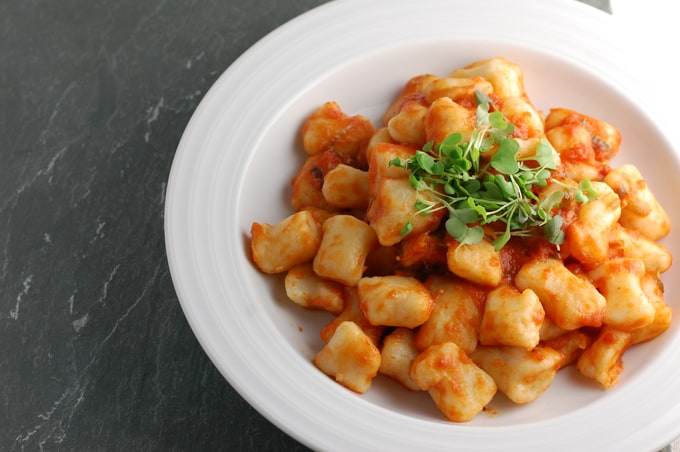 vegan no egg potato gnocchi