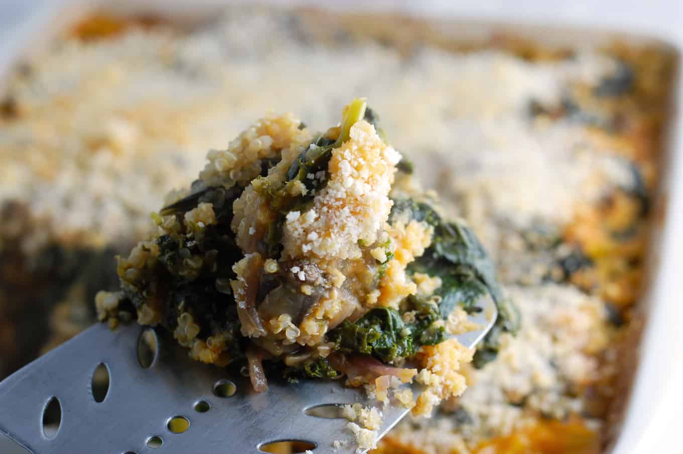 Quinoa Kale Casserole