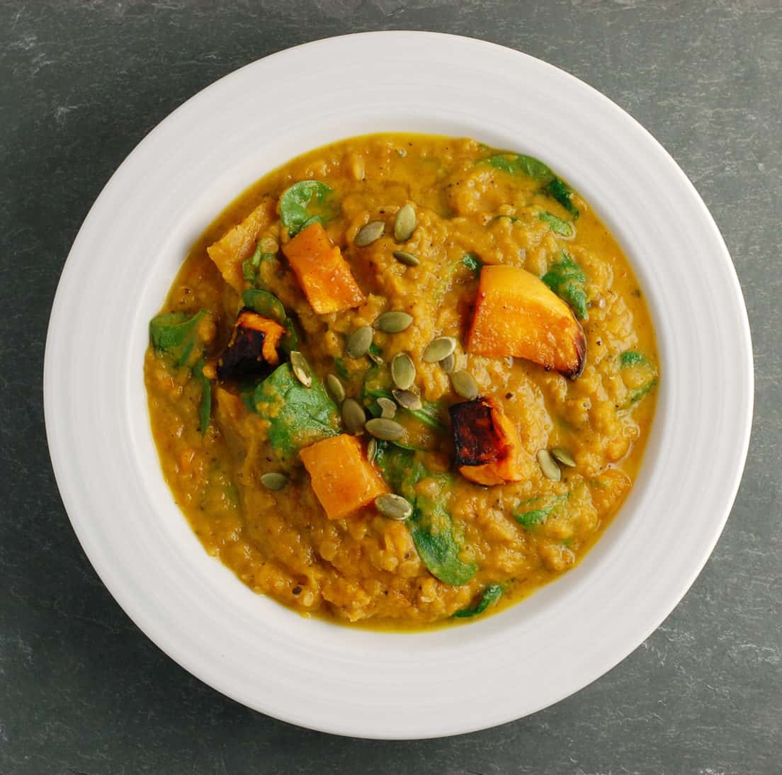 Vegan Red Lentil Squash Stew One Bite Vegan