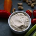 cashew cream sauce with vegetables