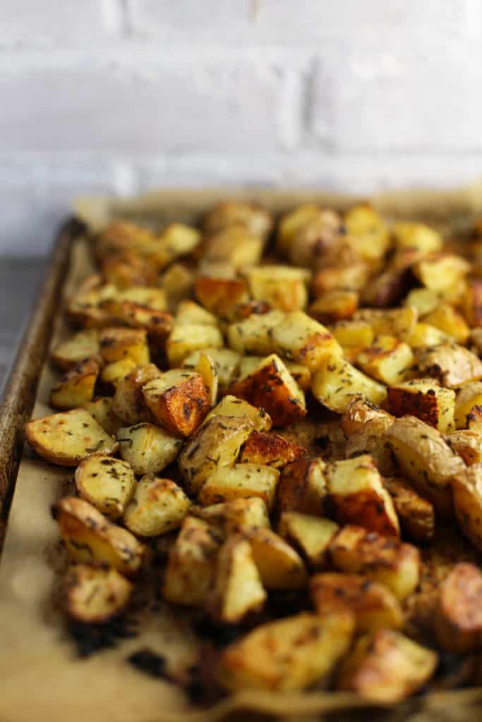 Herb roasted potatoes