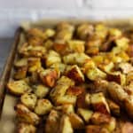 Herb roasted potatoes