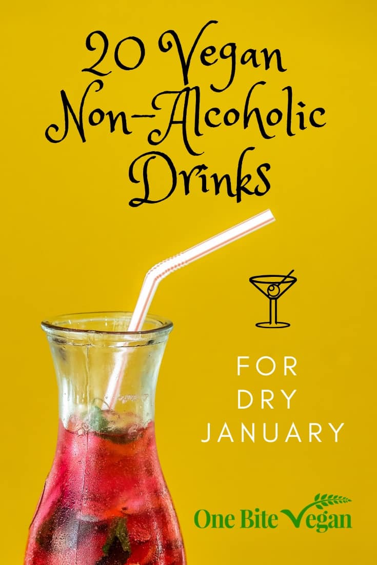 20 Vegan NonAlcoholic Drinks for Dry January One Bite Vegan