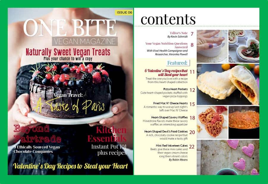 February 2019 Issue of One Bite Vegan Magazine