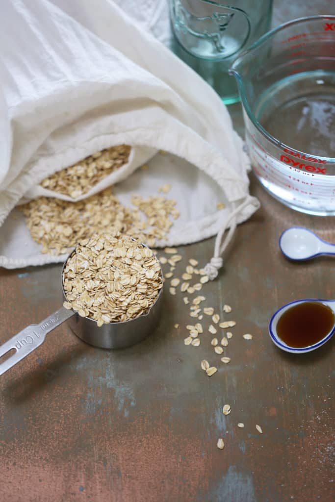 Homemade Oat Milk One Bite Vegan