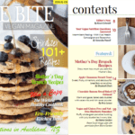 The front cover of the April 2019 issue of One Bite Vegan