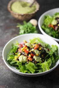 Black Bean and Corn Salad Bowl | One Bite Vegan