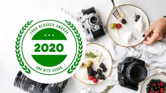 One Bite Vegan Food Blogger Awards 2020