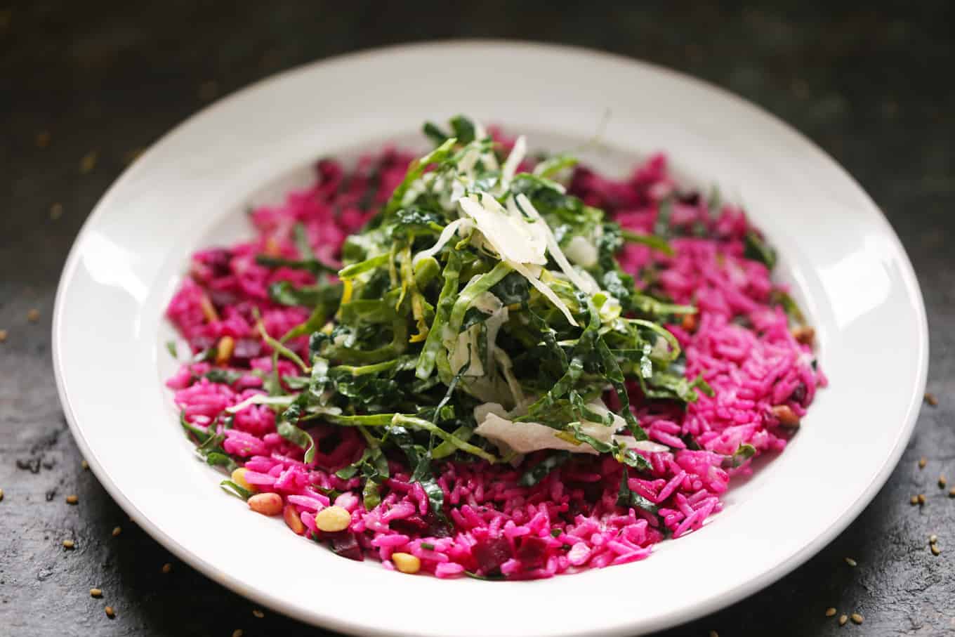 Kale and Kraut Rice Salad