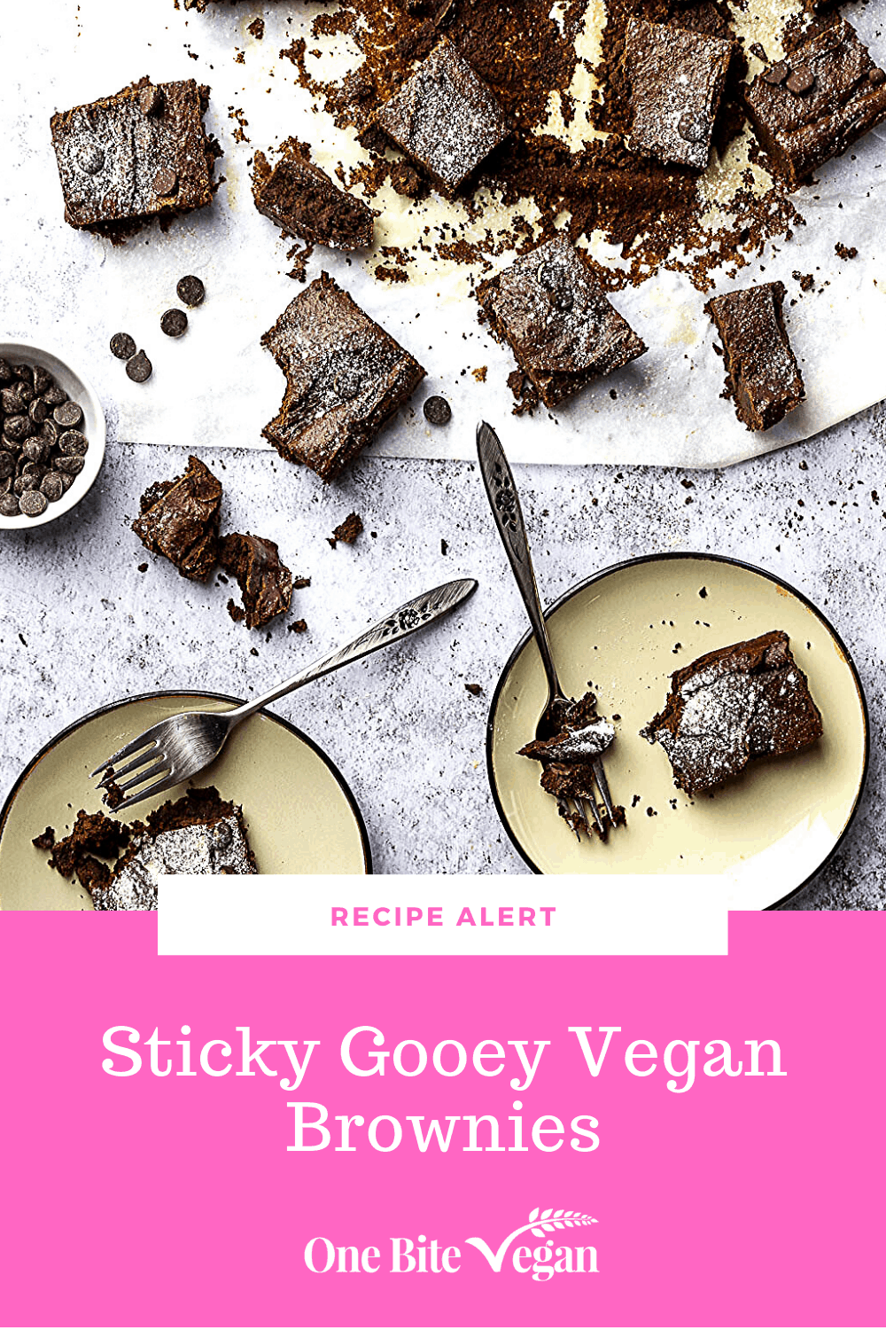 Sticky, Gooey Vegan Brownies