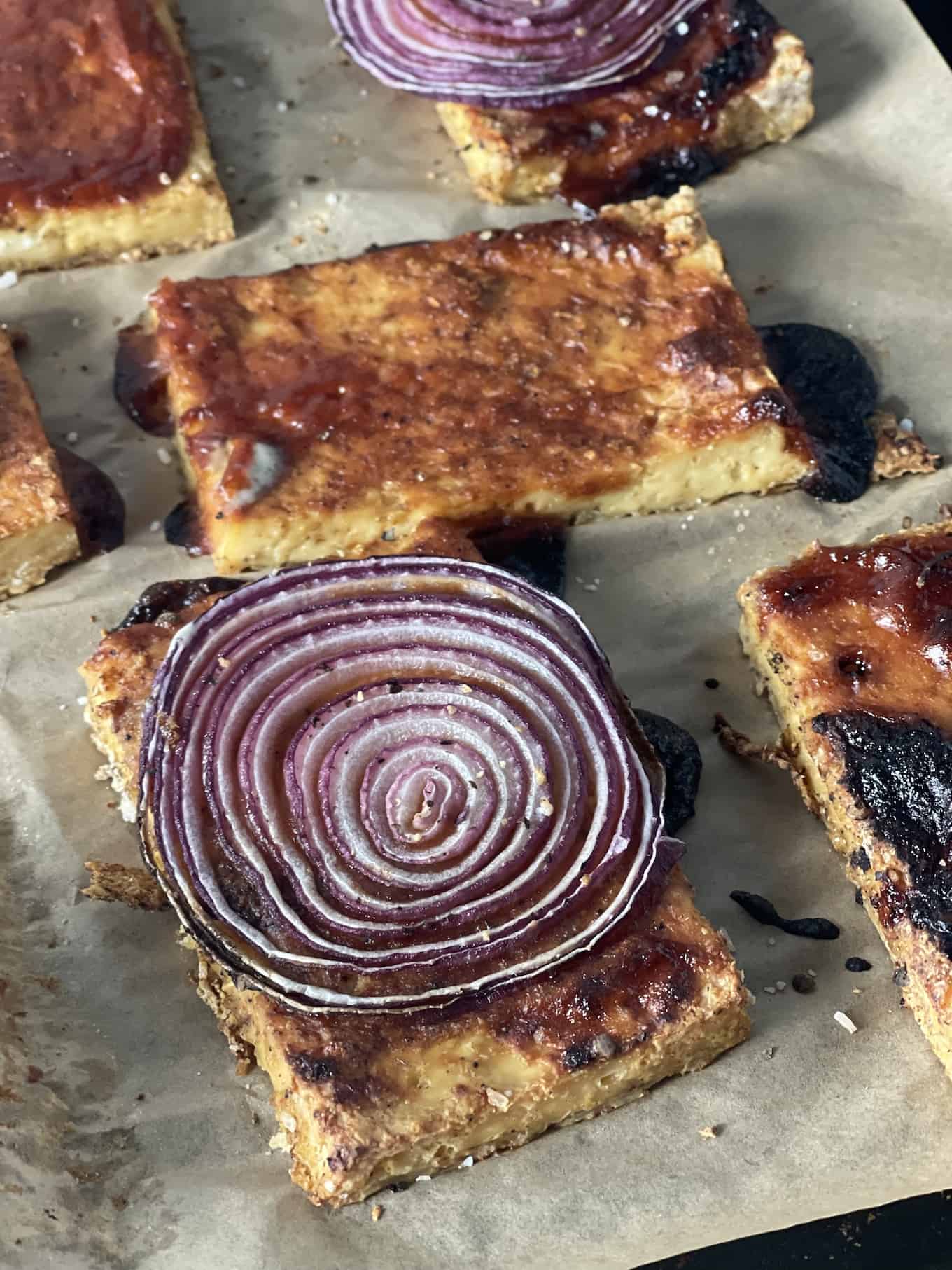 BBQ Tofu Two Ways | One Bite Vegan